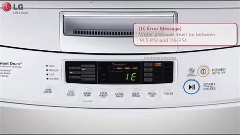 kenmore elite top load washer oe code