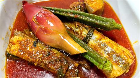 kepala ikan tenggiri masak asam pedas