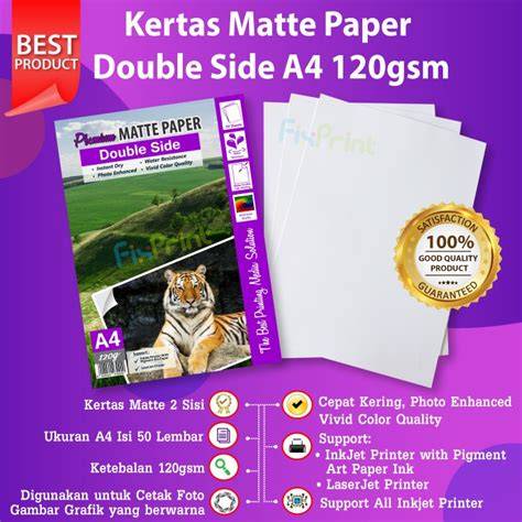 Matte Paper