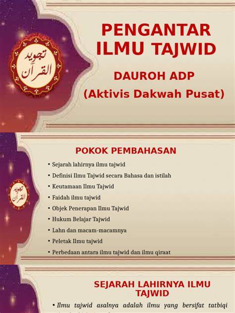 keutamaan tajwid