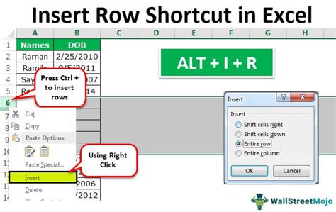 keyboard shortcut to add note in excel