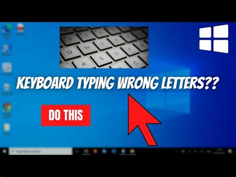 keyboard typing wrong characters windows 10