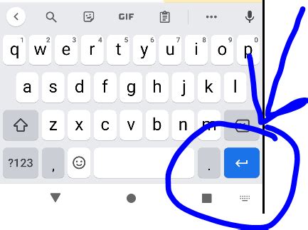 keycode for enter key in android