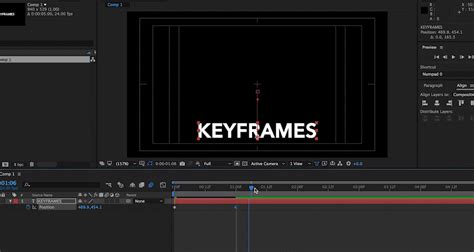 keyframes not working after effects