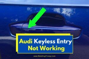 keyless entry not working in rain