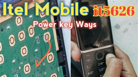 keypad mobile power button not working