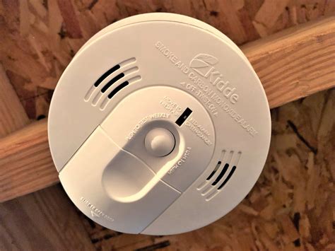 kidde carbon monoxide detector error end