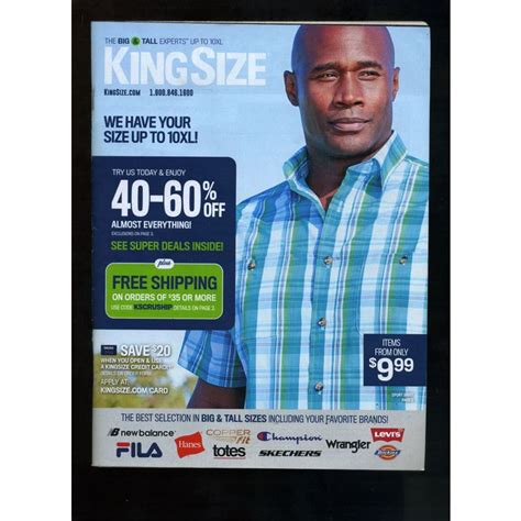 King Size Clothes Catalog