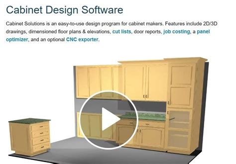 kitchen cabinet software programs