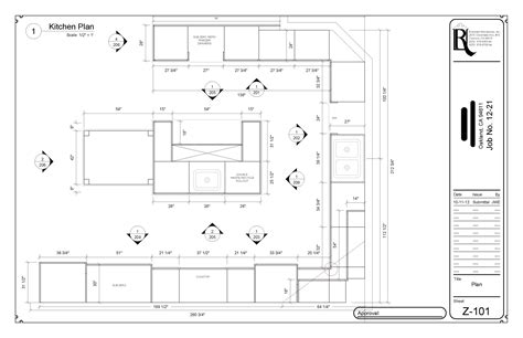 kitchen cabinets plan