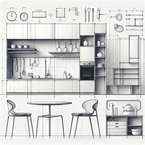 kitchen furniture plans