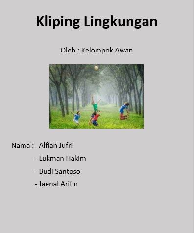 Kliping Lingkungan