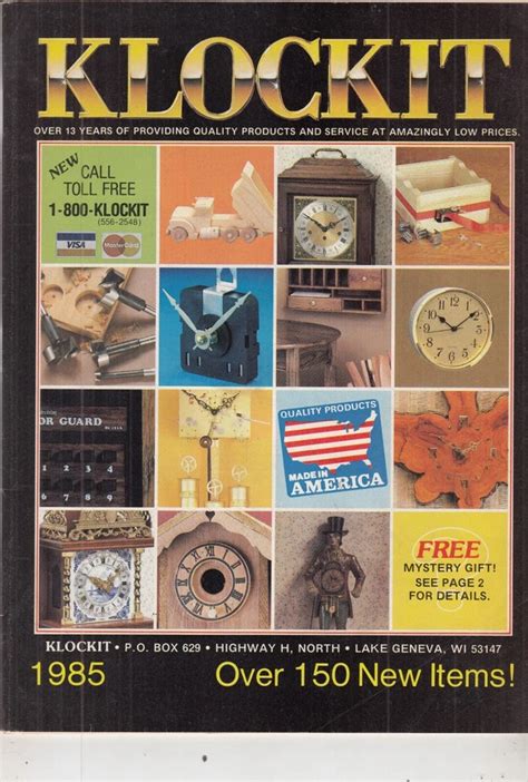 Klockit Free Catalog