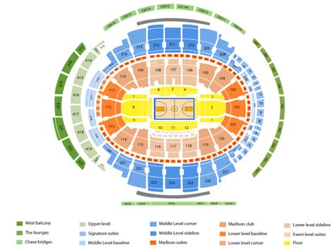 Knicks Msg Seating Chart