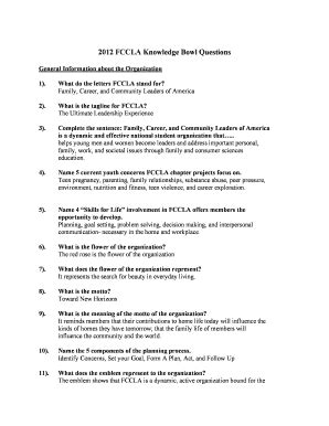 knowledge bowl example questions