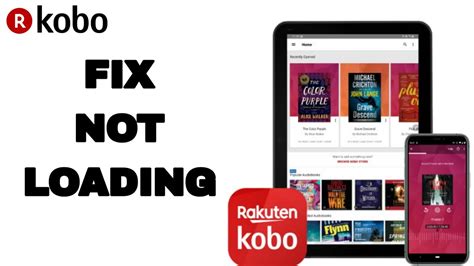 kobo app not loading books