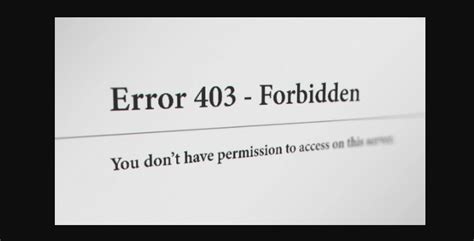 kode error 403 forbidden
