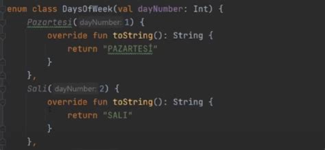 kotlin enum with multiple values