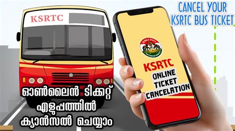 ksrtc ticket cancellation policy
