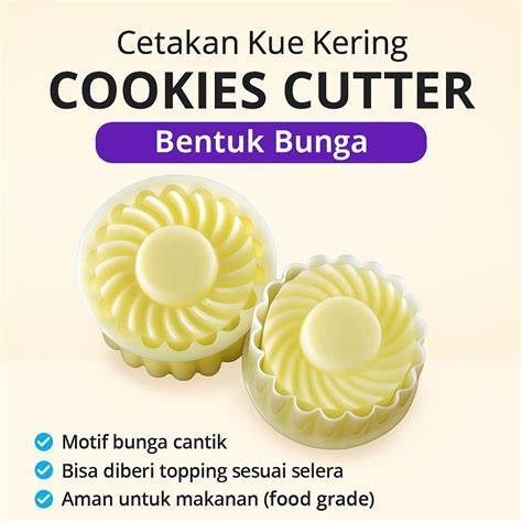 kue kering bentuk bunga