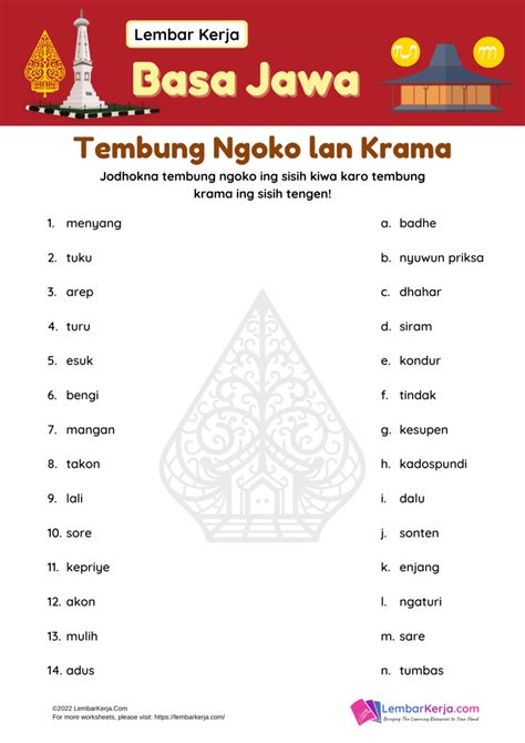 kumpulan soal bahasa jawa kelas 2 sd semester 2