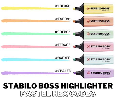kuning stabilo color code