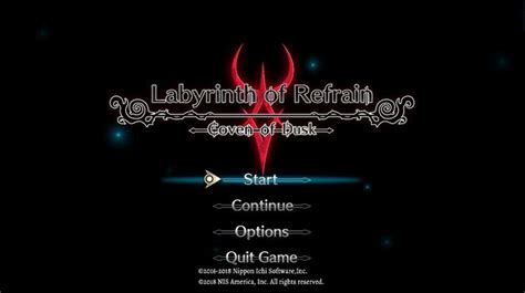 Labyrinth Of Refrain Walkthrough