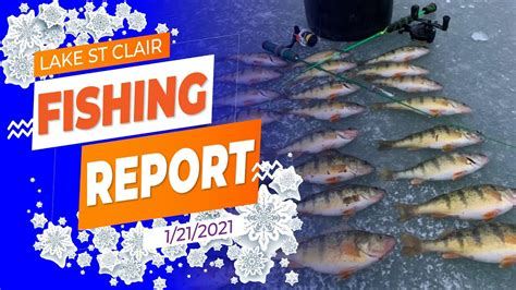 Lake St. Clair Fishing Report