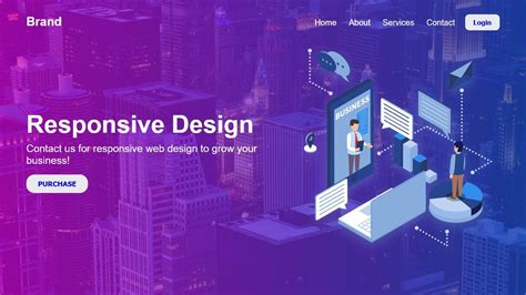 landing page in html and css with source code