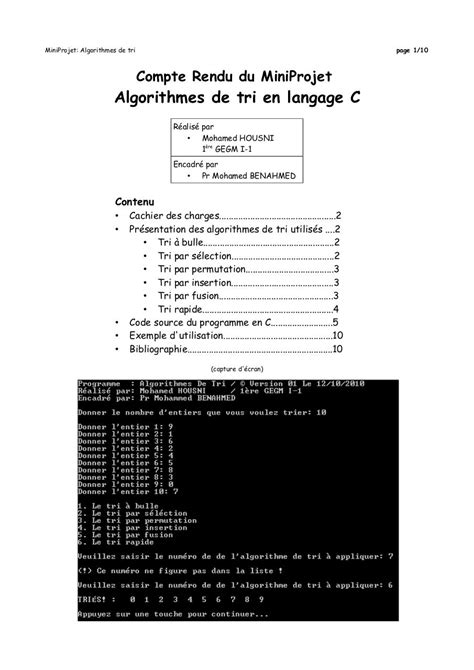 langage de programmation cours pdf