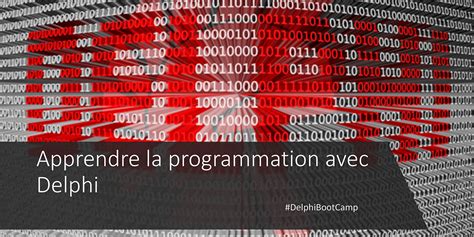 langage delphi programmation informatique