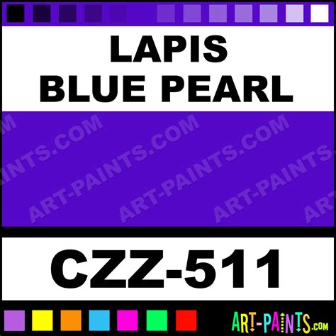 lapis blue pearl color code