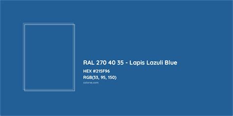 lapis color code