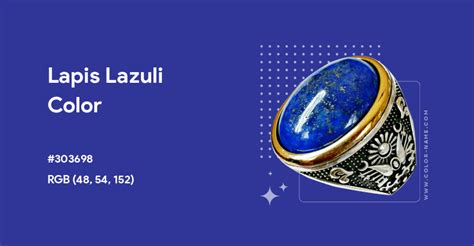 lapis lazuli colour code