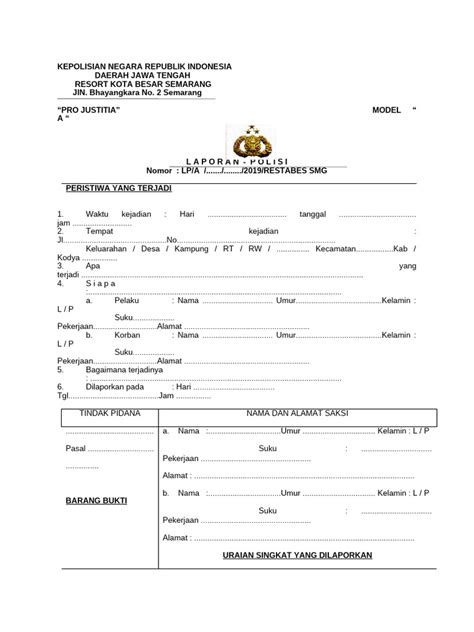 Laporan Polisi