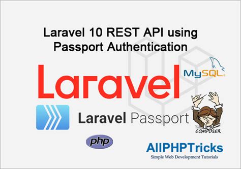 laravel 10 rest api with passport authentication tutorial