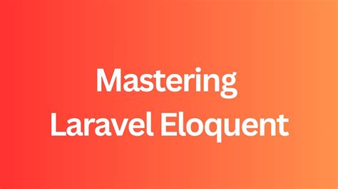 laravel advanced tips