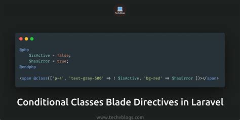 laravel conditional css class