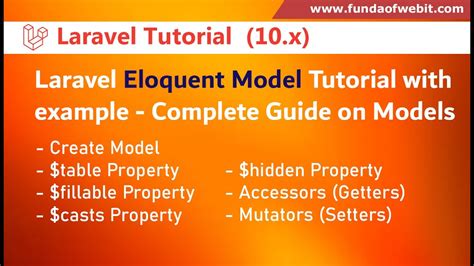 laravel eloquent guide
