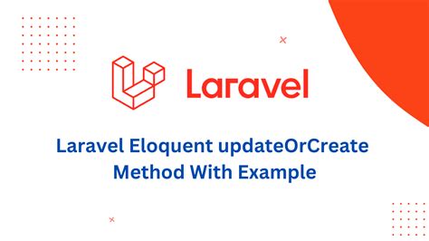 laravel eloquent update method