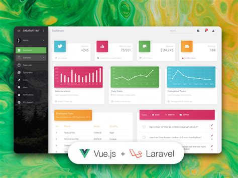 laravel example website