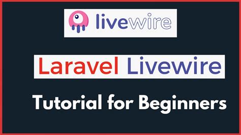 laravel livewire tutorial