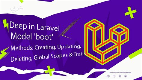 laravel model boot method not working