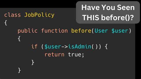 laravel policy example