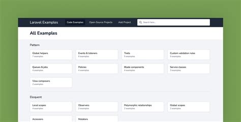 laravel project example