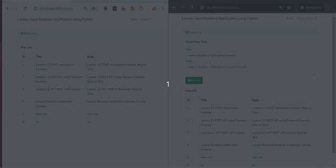 laravel pusher example