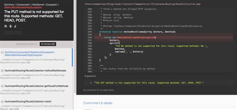 laravel put method not working
