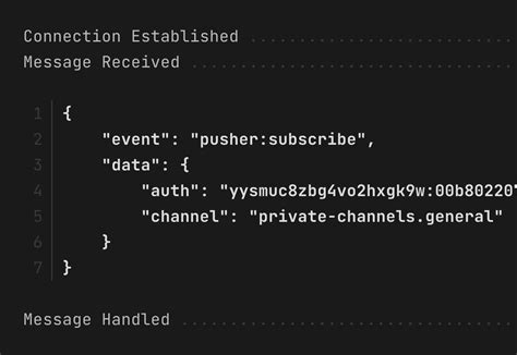 laravel reverb example