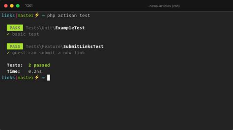 laravel sample application