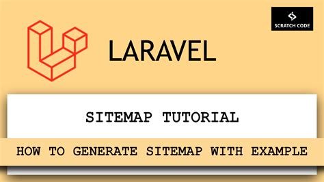 laravel sitemap tutorial
